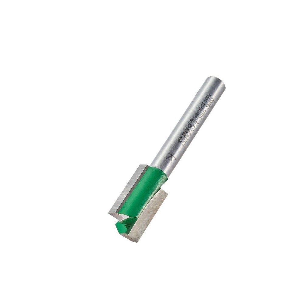 Trend C019X1/4TC 1/4"" Shank Two Flute Cutter 12mm Diameter