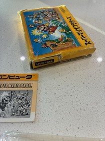 Super Mario Bros 1 Nintendo Famicom Box Manual Japan *US Seller* *Works*