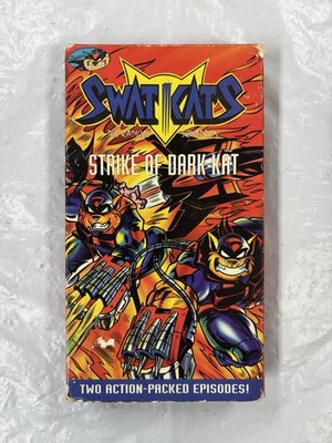 Swat Kats - Strike of Dark Kat (VHS, 1995) 2 Episodes 45 Min