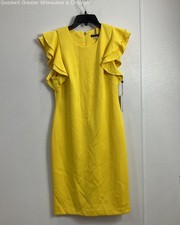 NWT Tommy Hilfiger Women Mango Flurry Shoulder Sleeve Dress Size 8