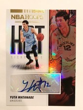 Yuta Watanabe signed NBA card 19 Panini Hoops Yuta Watanabe Japan national team