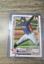 2021 Bowman - Cristian Javier #83 (RC)