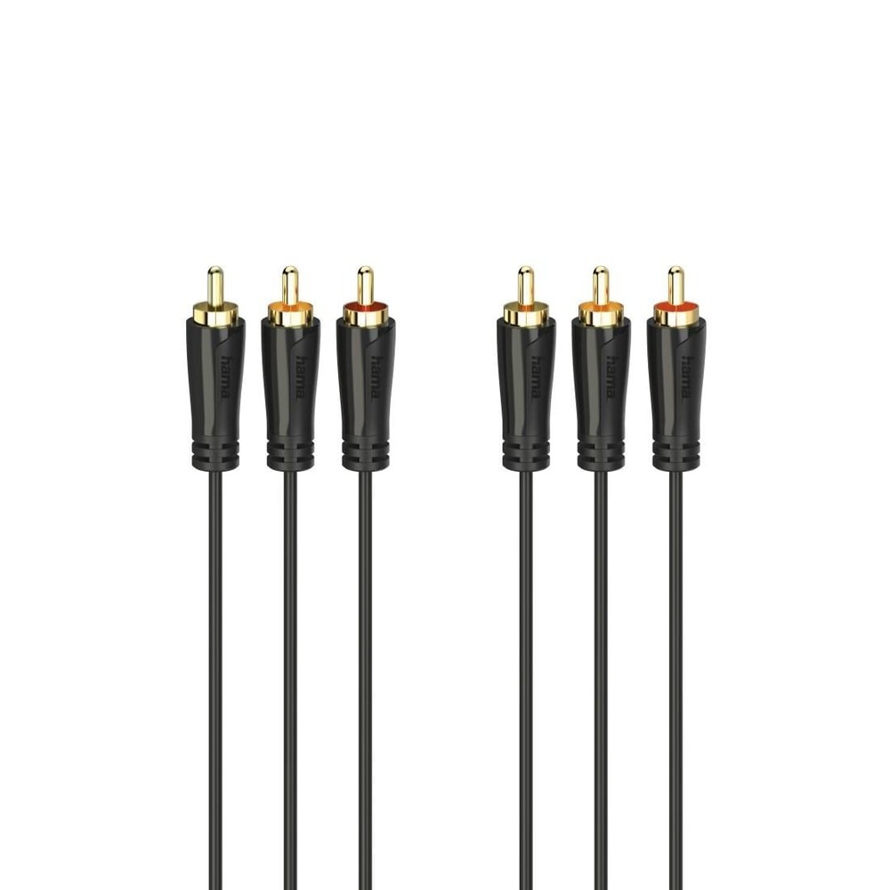 HAMA Audio-Video-Kabel 3 Cinch-Stecker - 3 Cinch-Stecker 25401148 3990₽