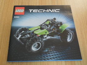 Lego Technic manuals - 9 for 7 Lego sets - 9391/8065/8735/42035/9393/42006/8040