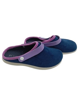 Inblu Kinder Hausschuhe Clogs Größe 31 Blau Lila Mädchen Pantolette