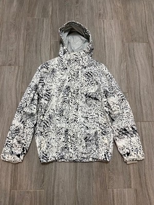 Volcom Nimbus Hudson Snowboard Jacket Men's Medium White/Black 10k Waterproof