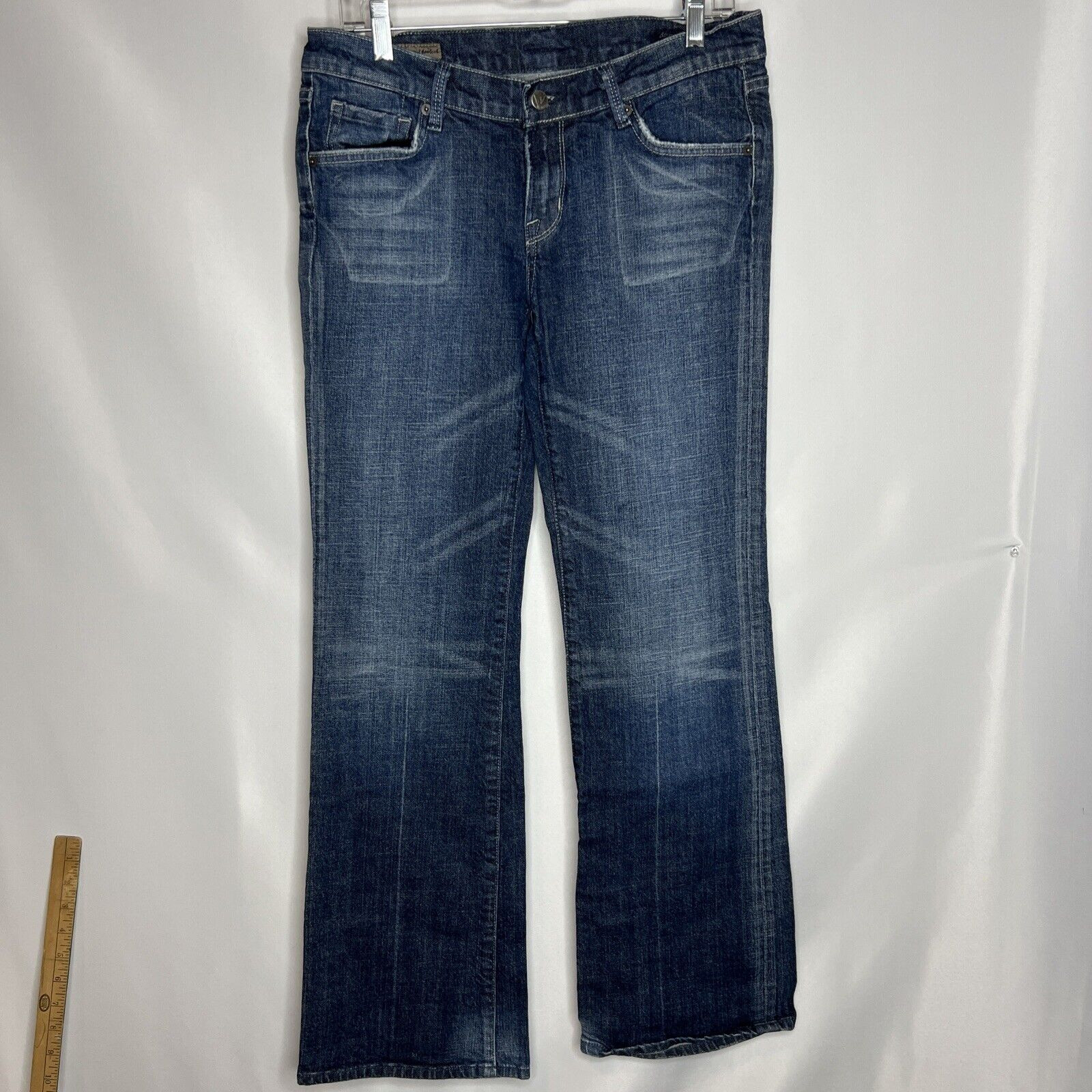 Citizens of Humanity Kelly Blue Stretch Low Waist Bootcut Jeans Size 30 32