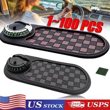 Tappetino Antiscivolo Cruscotto Auto Multifunzione Porta Telefono Auto e Numero Parcheggio LOTTO