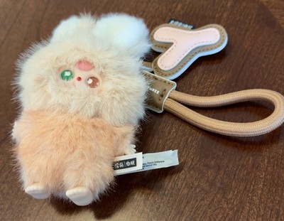 Baby Three BB3 Super Mini Bunny Plush Letter Y New Keychain Special Eyes