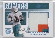 2020 Panini Encased Gamers Jumbo Jerseys Sapphire /20 Albert Wilson #GJ-19 nd3
