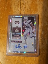 2016 Contenders Draft Picks Dak Prescott Cracked Ice Auto Rookie Card/23