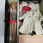 Barbie 1962 Vintage 11 in Blonde Doll with Clothes and Accessories Lot