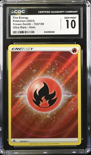 Fire Energy graded CGC 10 for sale on eBay
