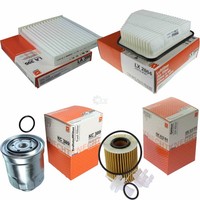 Mahle Kraftstofffilter KC 389 Innenraum LA 395 Luft LX 2864 ÖLfilter OX 413D1