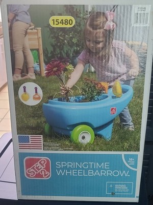 Step2 Springtime Wheelbarrow Preschool Outdoor Toy, 18M-3Y, 4006AL
