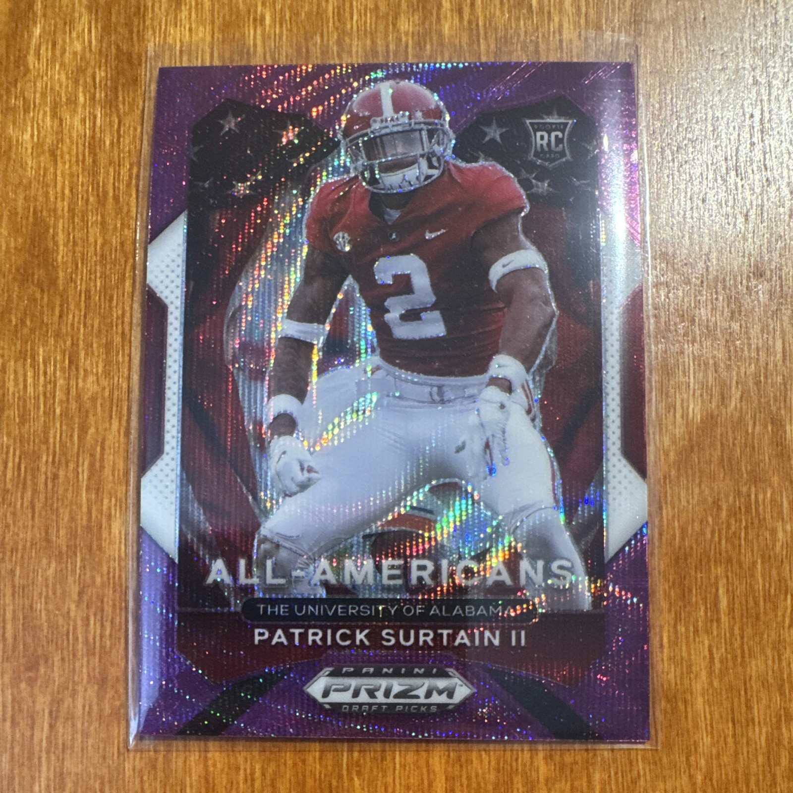Patrick Surtain II Panini Prizm Draft Picks #199 Base