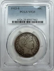 1912-S - Barber Half Dollar - 50c - PCGS VF25