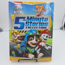 Paw Patrol 5 Minute Stories Collection Book New Very Minor Corner Damage