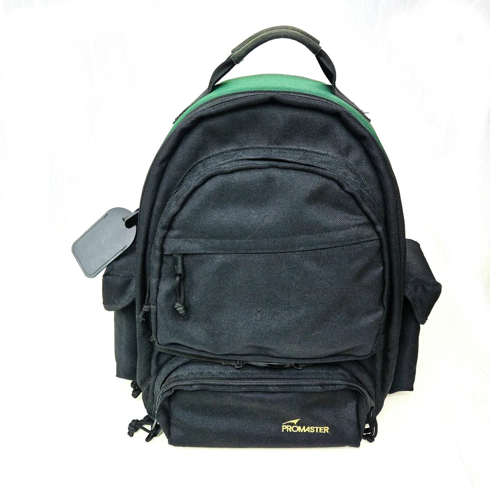 Mochila para cámara Promaster grande vintage verde negra táctica Foto 2 de 4