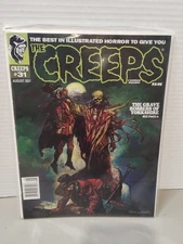 The Creeps #31 (Aug 2021) — Sanjulian Cover — Warrant Magazine ☠️