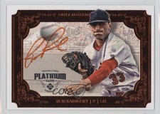 2015 Onyx Platinum Elite Orange 25/25 Robert Kaminsky Rob #PE15A-RK Auto 0t2
