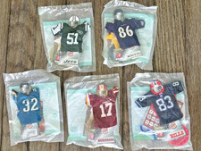 2007 Burger King NFL Mini Jersey Lot JETS RAVENS PANTHERS REDSKINS BILLS Sealed