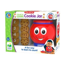 New - The Learning Journey Learn with Me - Count & Learn Cookie Jar - Ages 2-5