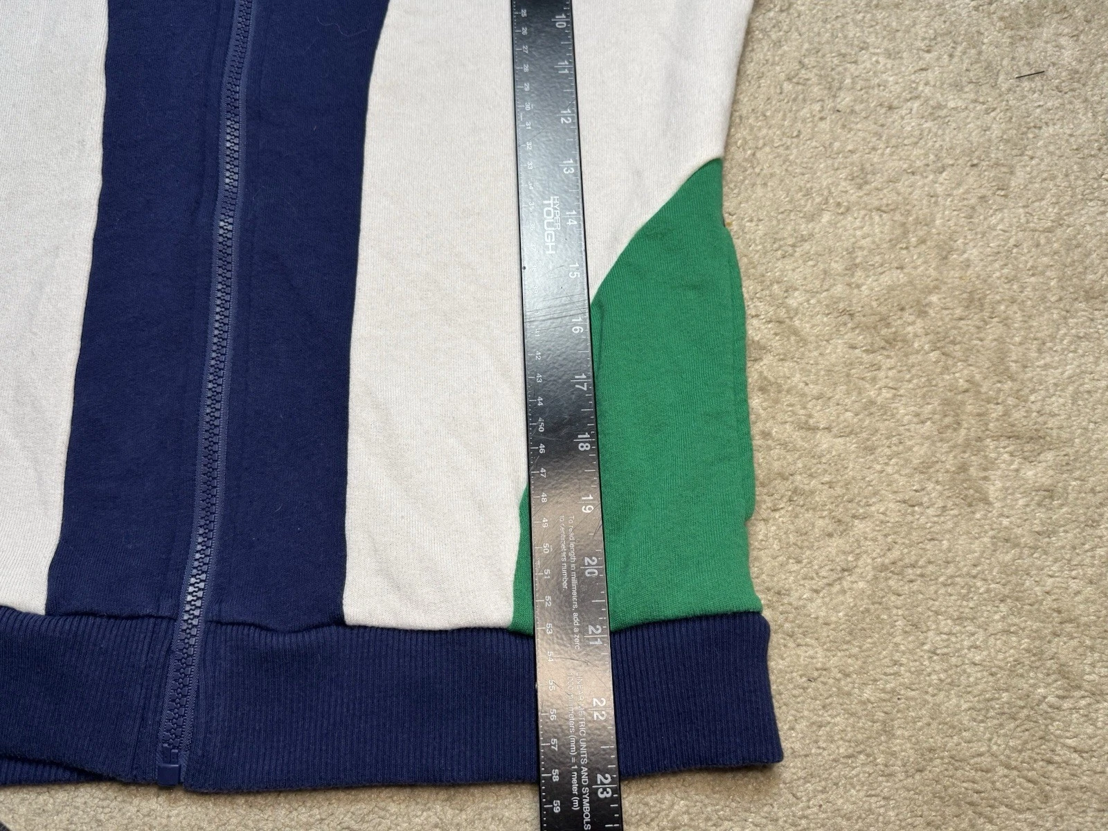 UNDERCOVER Felpa rosa Victoria's Secret con cappuccio zip intera donna blu medio NO STRINGHE