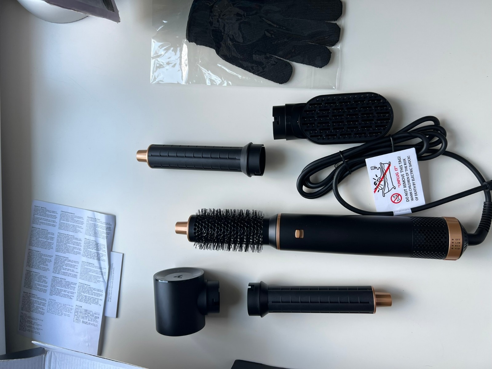 Professional Hair Dryer Blow Dryer Ionic Fast Dry Lightweight Salon Quality Kit