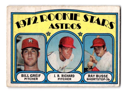 Astros Rookies [Greif, Richard, Busse] #101 1972 O Pee Chee card