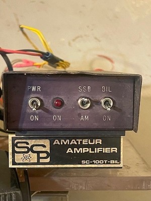SCP SC-100T-BIL Amateur Amplifier, a linear amplifier