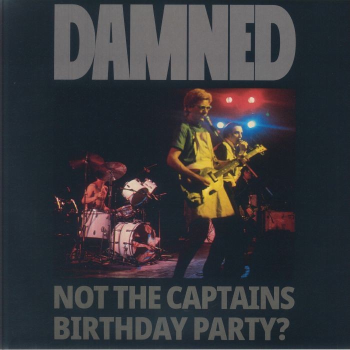 The Damned Not The Captain's Birthday Party? LP Album vinyl record Splatter LTD - Image 3