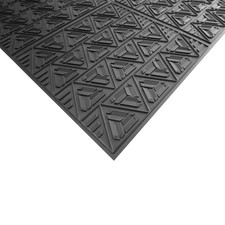 ClimaTex Indoor/Outdoor Scraper Door Mat, 3' x 4', Shoe and Boot Scraper Mat,...