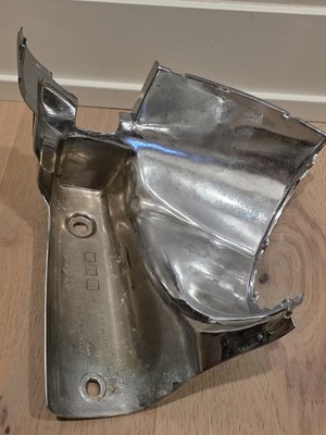 2002 Harley Road King CVO Left Side Headlight Nacelle Cover CHROME