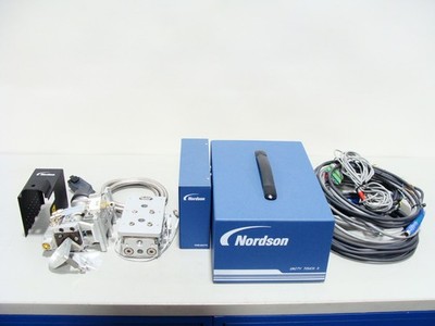 Nordson EFD Unity Touch S Controller w/ Pneumatics & IC30 Dispense Head, Cables