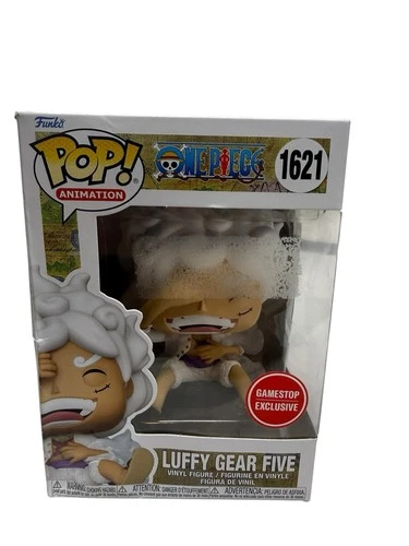 Funko Pop! Vinyl: One Piece Luffy Gear Five GameStop Exclusive #1621 Damaged