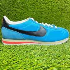 Nike Cortez Textile Mens Size 10 Blue Black Red Athletic Running Shoes Sneakers