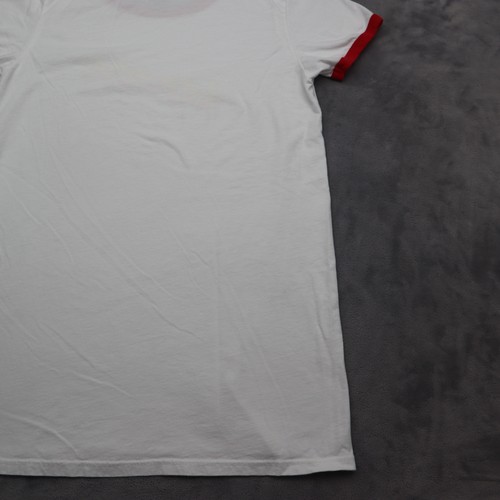 WWE Hot Ronda Shirt Damen Medium weiß rot Ringer Baumwolle Wrestling Tee 2010s - Bild 12 von 15