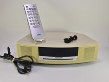 Bose Wave Music System Model AWRCC2 Platinum White CD AM/FM Radio Remote Tested