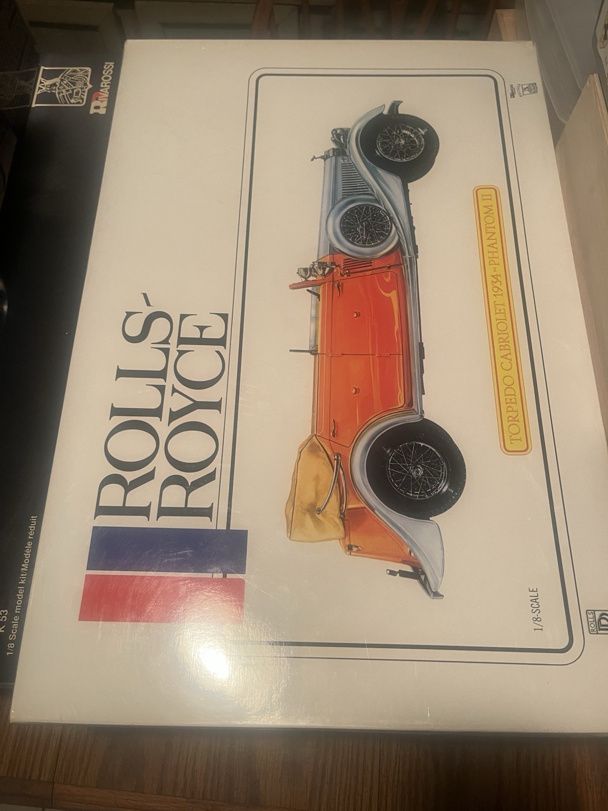 Pocher Rolls Royce Phantom Ii Torpedo Cabriolet 1934 1:8 K75