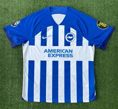 Brighton & Hove Albion FC Home Shirt 23/24 Mint Condition XL