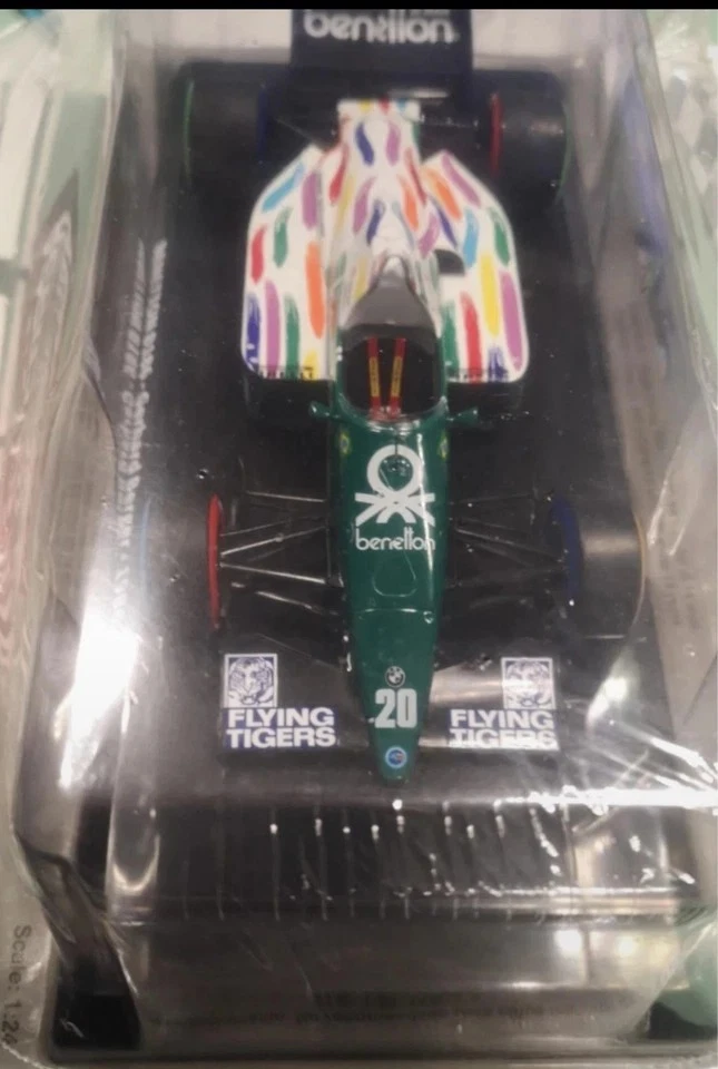 BENETTON B186 - Gerhard Berger - 1986. Le Grandi Formula 1 - Auto da Corsa 1:24 - Immagine 2 di 3