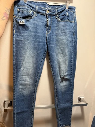 Signature by Levi Strauss & Co. Low-Rise Legging Jeans Sexy Size 10S