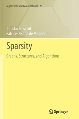 Neetril - Sparsity   Graphs Structures and Algorithms - New paperba - X555z