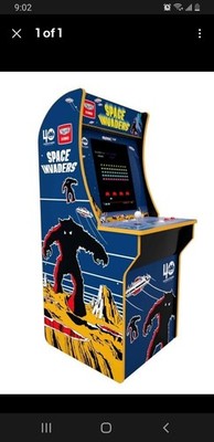Brand New Space Invaders Arcade1up Retro Machine