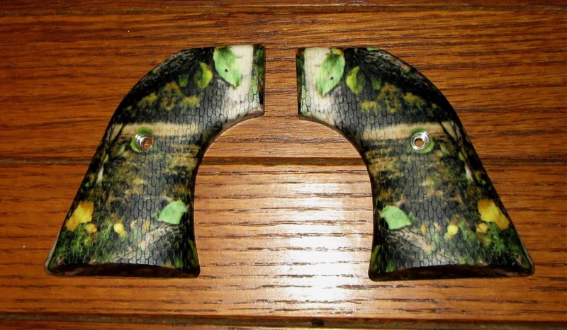 Ruger NM Vaquero Elk Camo Gun Grips