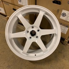 18 Ipw 500 Grid Style White Wheels Fits Quest Juke 5x114.3 18x8