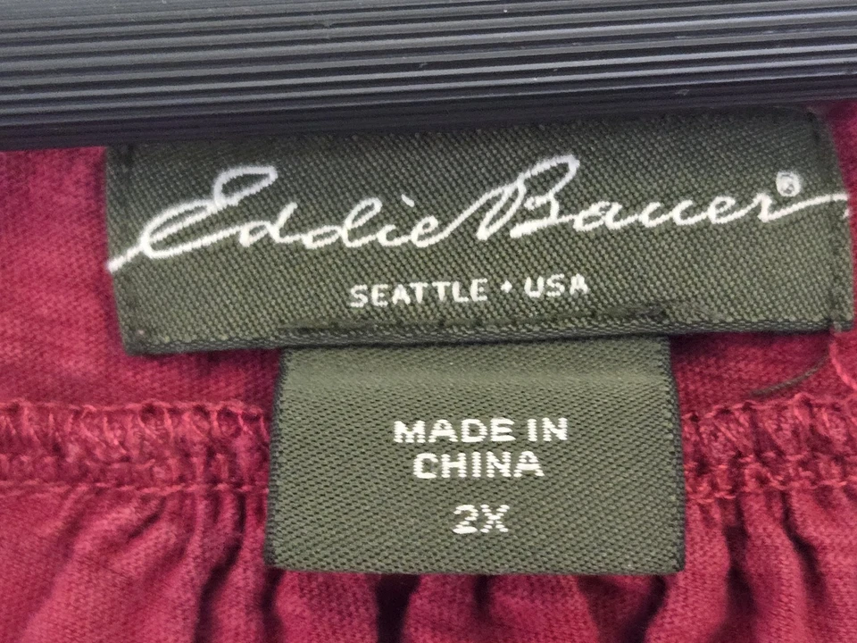 Blusa Eddie Bauer para mujer 2X Plus caprichosa hada grunge cottagecore campesina Foto 4 de 4