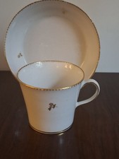 Derby Blue Mark Bucket Shaped Cup And Saucer Circa 1775