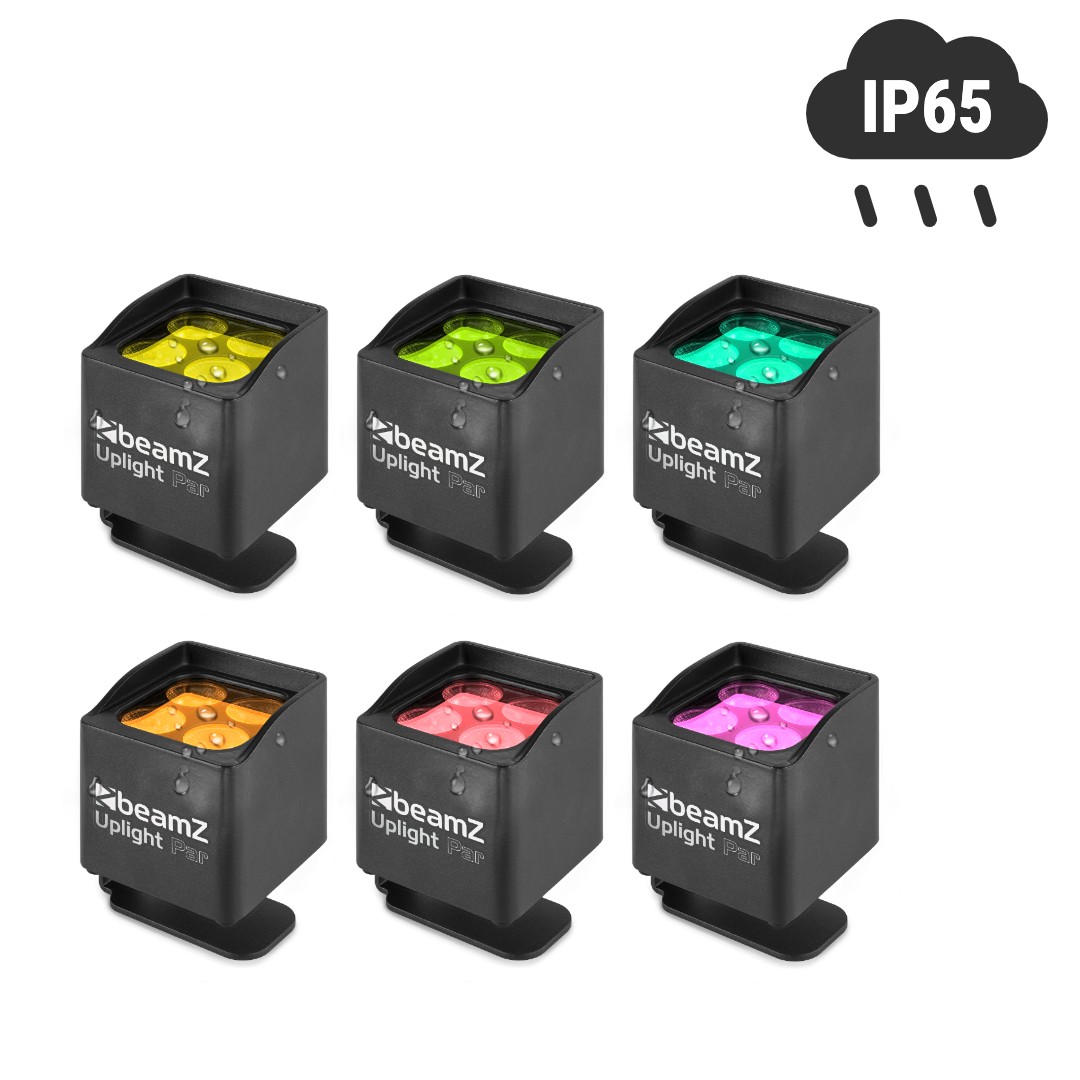 BeamZ BBP44 Mini - Akku-Scheinwerfer 4x4W RGBW - IP65 +++B-Ware+++ - Bild 4